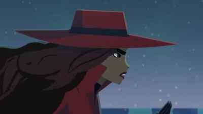 So, there we were,
on a nighttime lobster run, - Carmen Sandiego