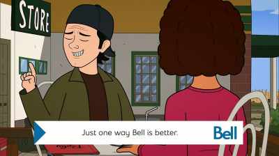 So therefore, by proxy,
ipso mundo, - Corner Gas Animated