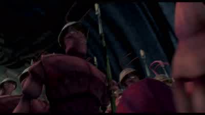 So these termites they're they re Continues IndistinctThese guys are not going to put up much of a fight We're talkin' pushovers rightNot really kid They're five times our sizeAnd they shoot acid from their foreheads Gasps - Antz