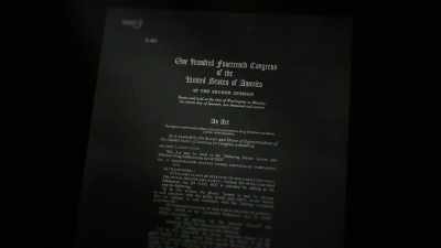 - So, if they passed
the legislation, - The Crime of the Century