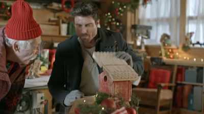 So they'll just fly in here - Flipping for Christmas