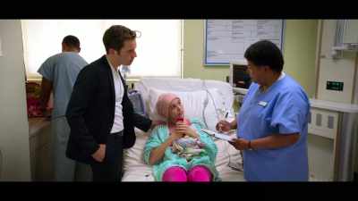 So, you think maybe
it was the platelet transplant - The Politician