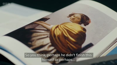 So you think, perhaps he didn't finish this
himself or perhaps... - Close to Vermeer