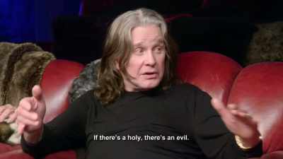 So you think
there's a possibility - The Osbournes Want to Believe