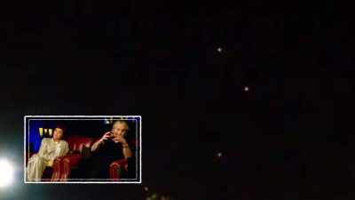 So you think these are planes in
like a holding pattern for the runway? - The Osbournes Want to Believe