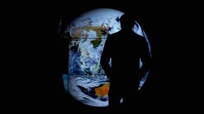 SO THIS IS A MODEL
SIMULATION OF THE EARTH, NOW, - Before the Flood
