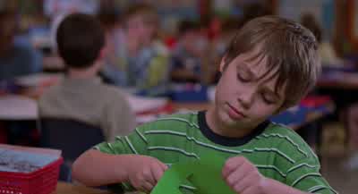 - So this is my history test. - Boyhood