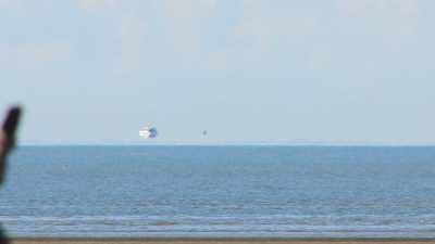 So those floating ships
that we've seen, mirages, - A Tear in the Sky