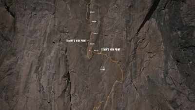 So, even though
they might be working - The Dawn Wall
