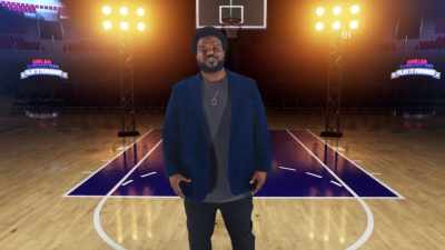 SO, THROW A SHRIMP ON THE
BARBIE, AND LET'S EXPLORE THE - Harlem Globetrotters: Play It Forward