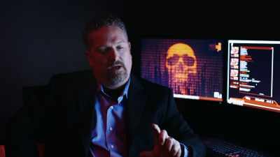 So my time inside
the organization, - Cyberwar