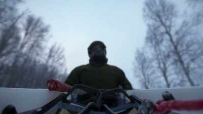 So, today, it's a 4.4
mile run with all kinds - Life Below Zero: Next Generation