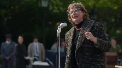 So, today, it should be
your voice speaking. - The Marvelous Mrs. Maisel