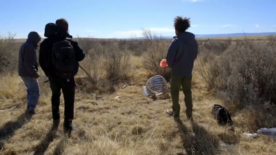 So, Tom, and this is... this is
the hide that's still here. - Beyond Skinwalker Ranch