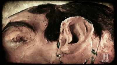 So he took hair and dropped it,
as he was cutting it, - Alcatraz Escape: The Lost Evidence
