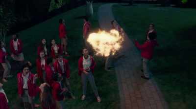 So turn around right now
Down, down, down - Upside-Down Magic