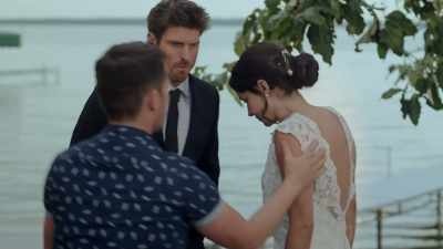 So turn here. And you, - Team Bride