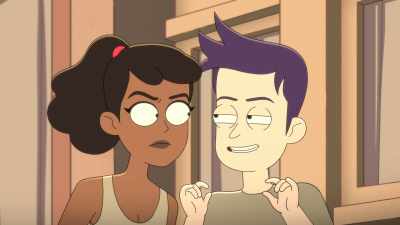 So, uh, does Captain Mommy
give you, - Star Trek: Lower Decks
