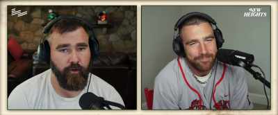 So, uh, you know, don't judge us
off one episode. - Kelce