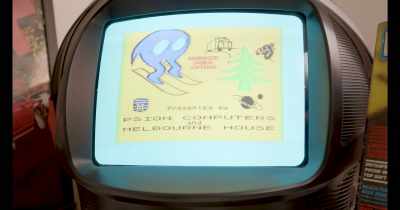 So it used cassette tapes for storing programs - The Rubber-Keyed Wonder