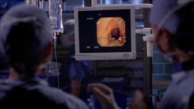So using a laser's not much different - Grey's Anatomy