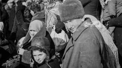 So they waited patiently,
expecting to be deported. - How the Holocaust Began