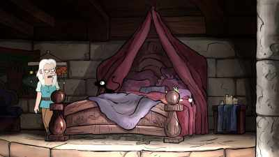 -So wakey-wakey, nutbag.
-[grunts] - Disenchantment