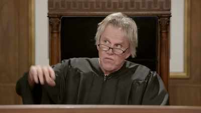 So you walk in
and immediately - Gary Busey: Pet Judge