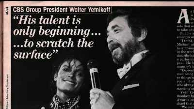  So Walter Yetnikoff said, - Thriller 40