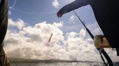 So, you wanna put out
multiple lures anywhere - Deadliest Catch: Bloodline
