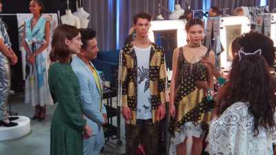 So we wanted to incorporate that
into our silhouette, - Next in Fashion