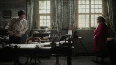 So Warne's have sent me here
in the hope that, between us - Roald & Beatrix: The Tail of the Curious Mouse
