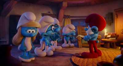 So, this was us learning
how to animate his mouth to work with - Smurfs: The Lost Village