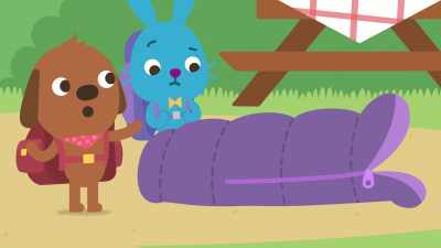 So, that wasn't a giant worm
trying to eat you? - Sago Mini Friends