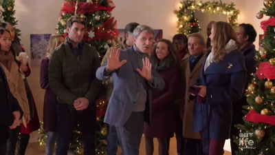 So, watch as they create
Christmas magic before your very eyes. - A Brush with Christmas