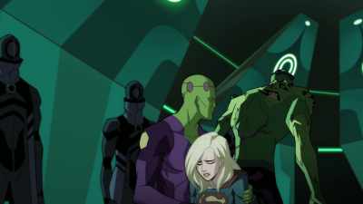 So, we watched her
and found her weakness. - Legion of Super-Heroes