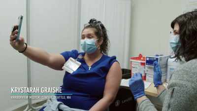 So that way, I can show
my friends and tell them, - The Vaccine: Conquering COVID