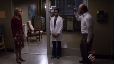 So, we were able to stop the
bleeding, and she's stable. - Grey's Anatomy