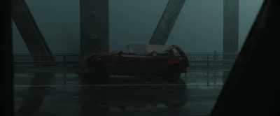 So we were only four
vehicles on the bridge - After Death