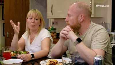 So we...we're not...
we're not homophobic. - Stacey Dooley Sleeps Over