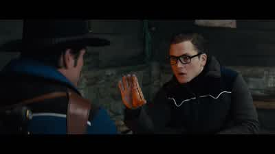 So weird to think this tiny thing could save the world. - Kingsman: The Golden Circle