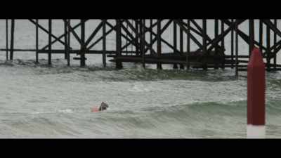 So welcome a true living legend
as he comes to shore! - Young Woman and the Sea