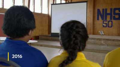 So we went to every single
village and showed the video - Protecting Paradise: The Story of Niue
