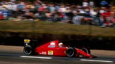 So we went out and
I qualified in his car, - Williams & Mansell: Red 5