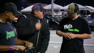 So we went up for round two
chip draw for Team Attack - Street Outlaws No Prep Kings Team Attack