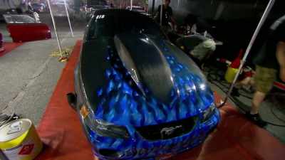 So we went up there, threw
something at it just to go down, - Street Outlaws No Prep Kings Team Attack