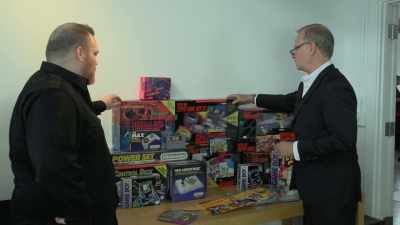So we're able to win into the Super Nintendo system, - Video Game Box Art: The Stories Behind the Covers