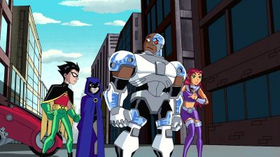 So we're being invaded by cows - Teen Titans