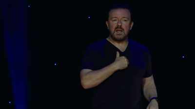 So we're called Ricky, Robert-- Bob-- - Ricky Gervais: Humanity