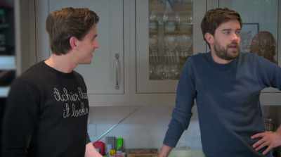 So we're going to be having
a little root around the kitchen. - Jack Whitehall: Christmas with my Father